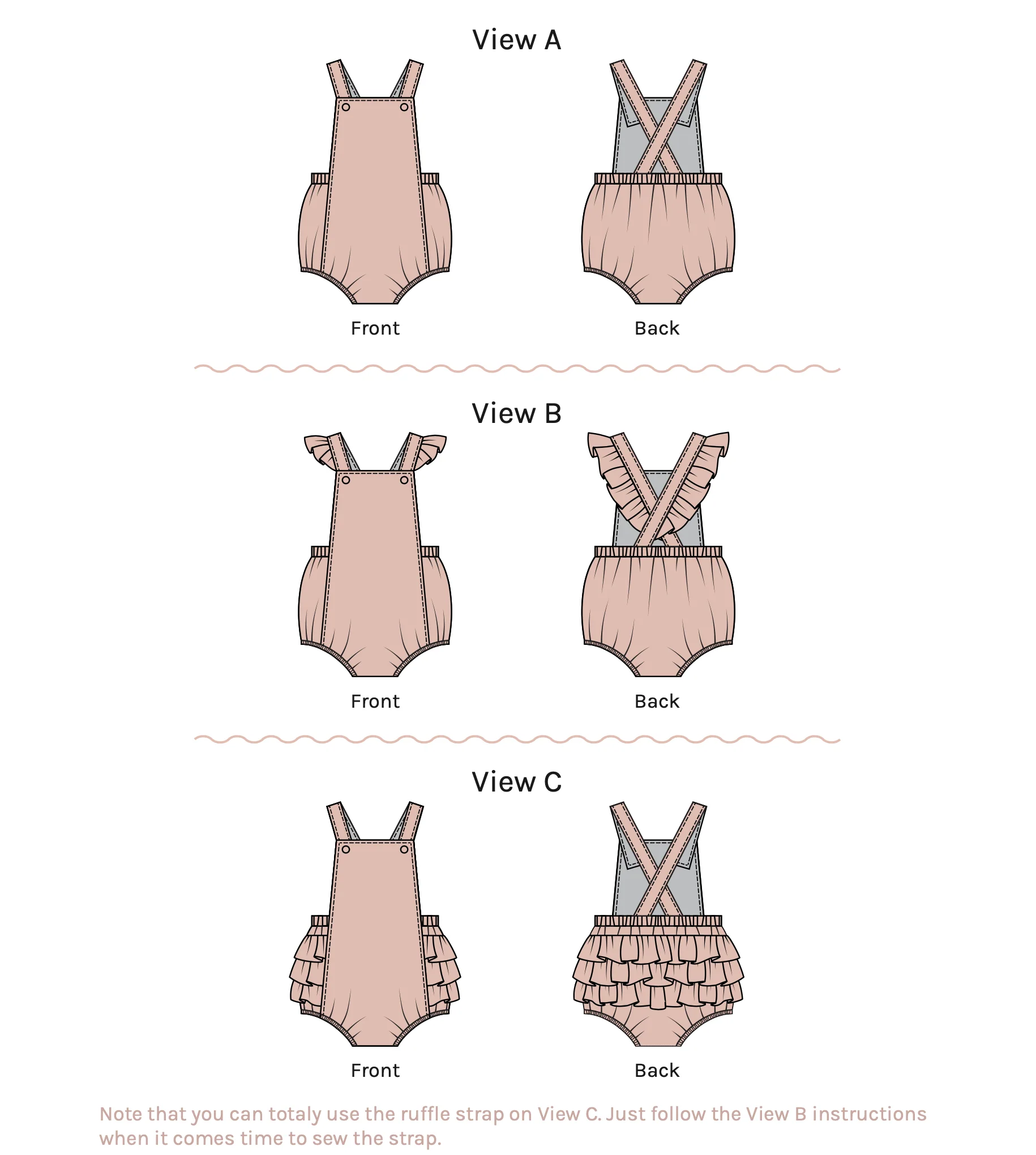 Oh Me Oh My Baby/Child Overall Playsuit - Image 8