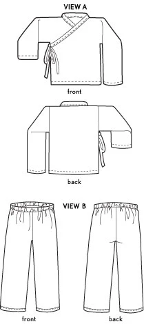 Oliver + S Bedtime Story Pyjamas PDF - Image 8
