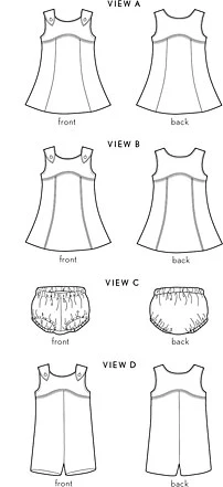 Oliver + S Tea Party Sundress & Playsuit PDF - Image 4