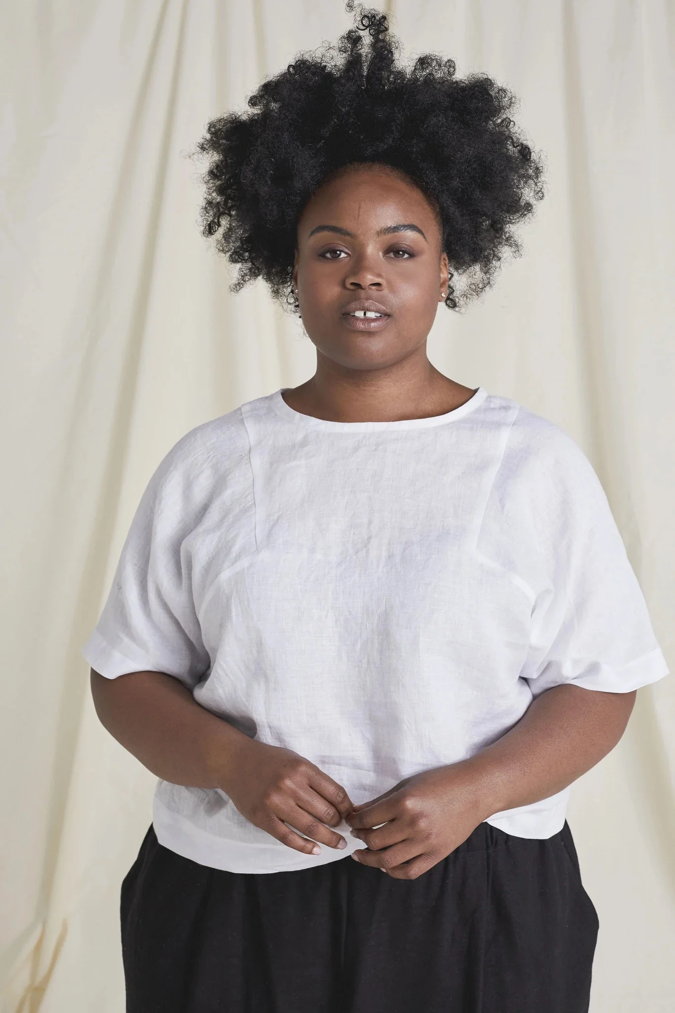 Paper Theory Patterns Block Tee - Image 7