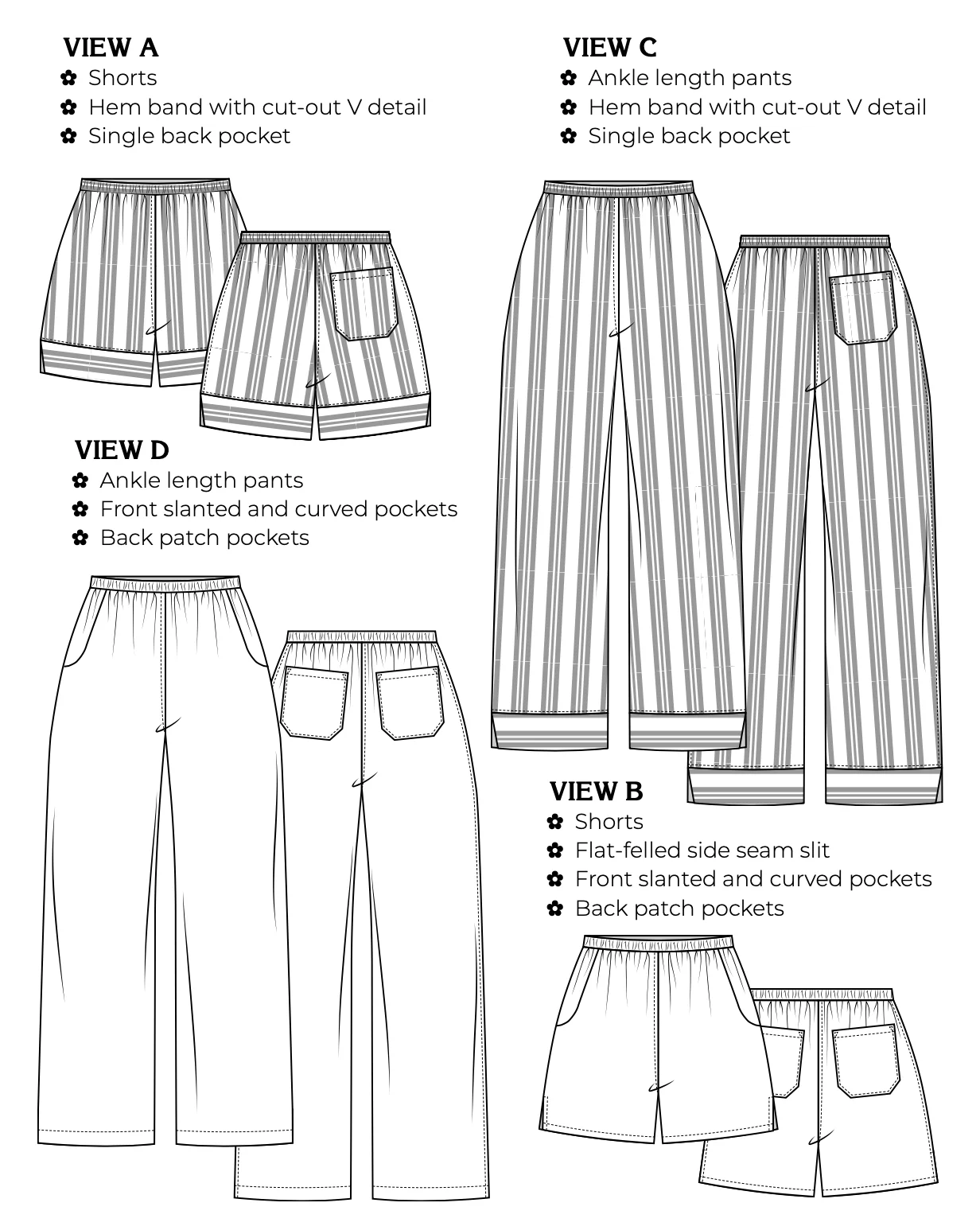 Paradise Patterns Rose Bottoms - Image 19