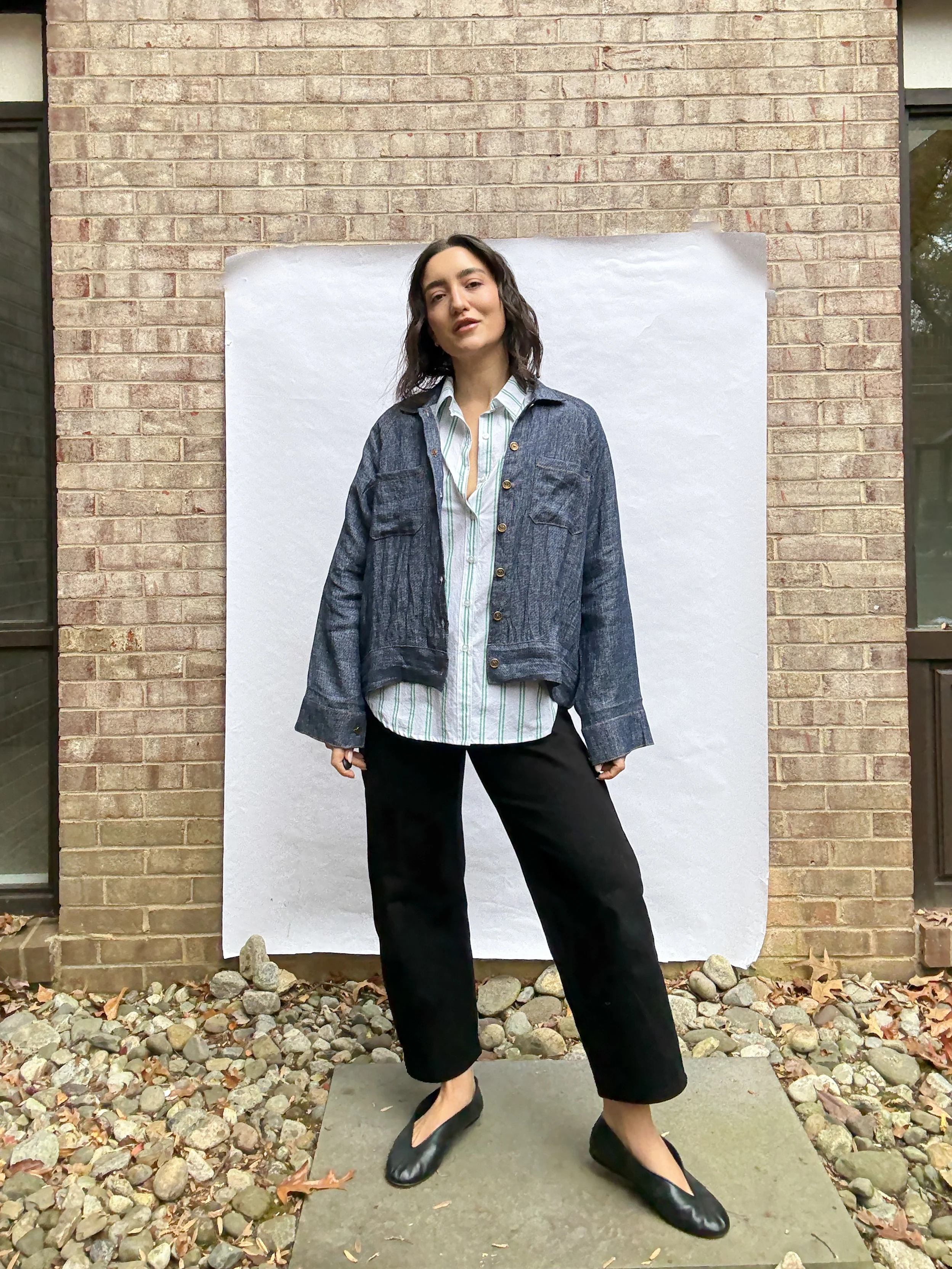 Paradise Patterns Rose Raglan Button Up - Image 12
