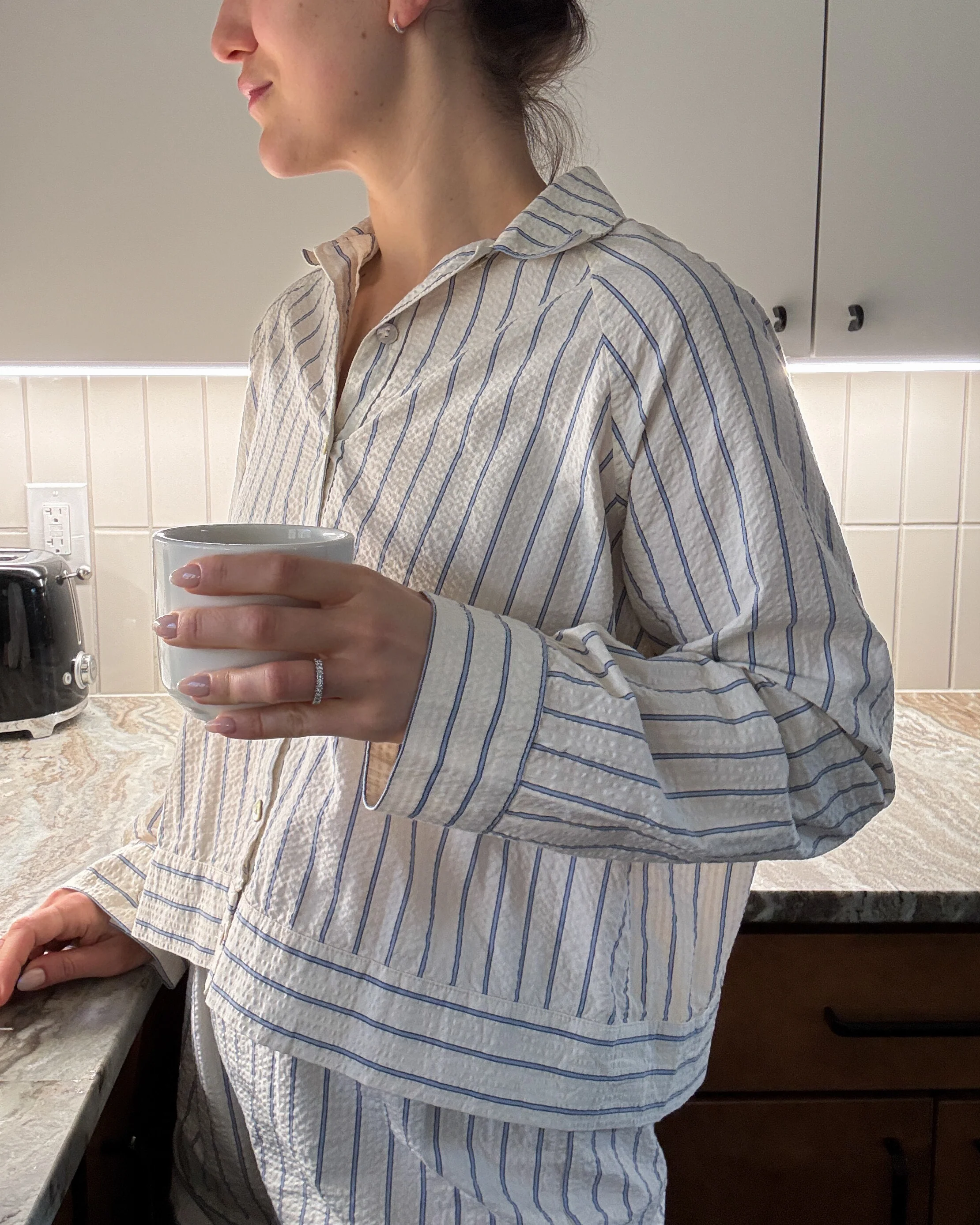 Paradise Patterns Rose Raglan Button Up - Image 16