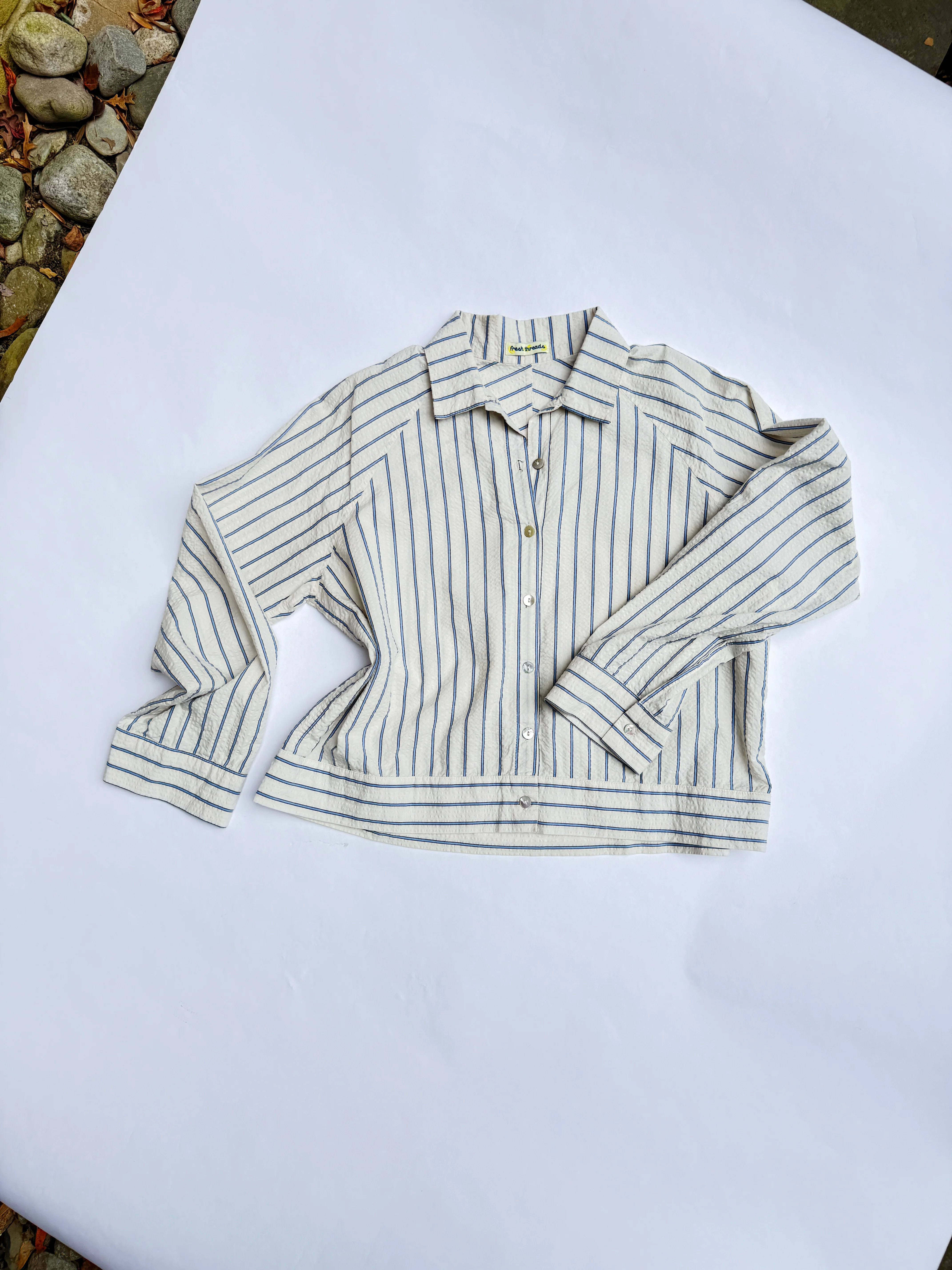 Paradise Patterns Rose Raglan Button Up - Image 18