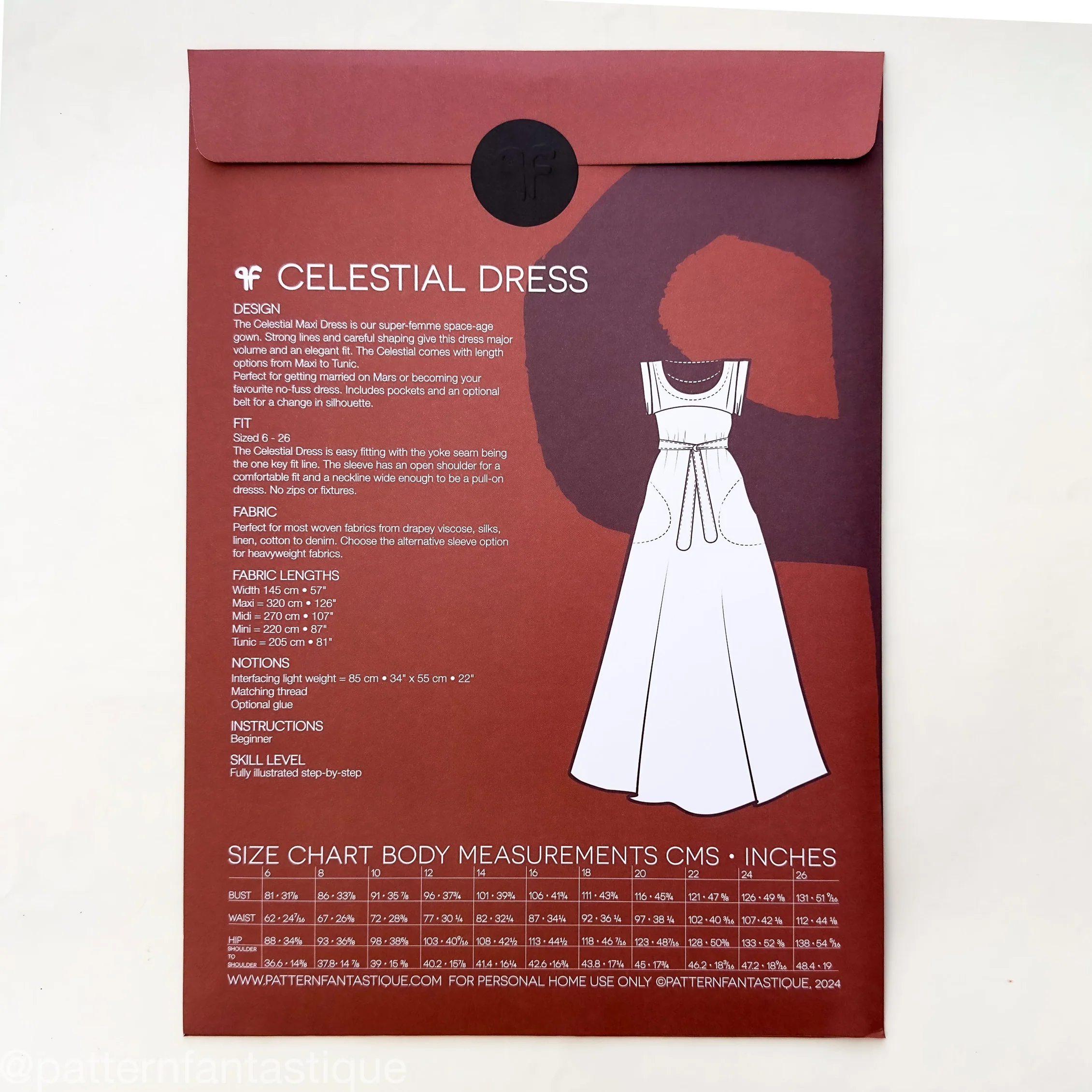 Pattern Fantastique Celestial Dress - Image 6