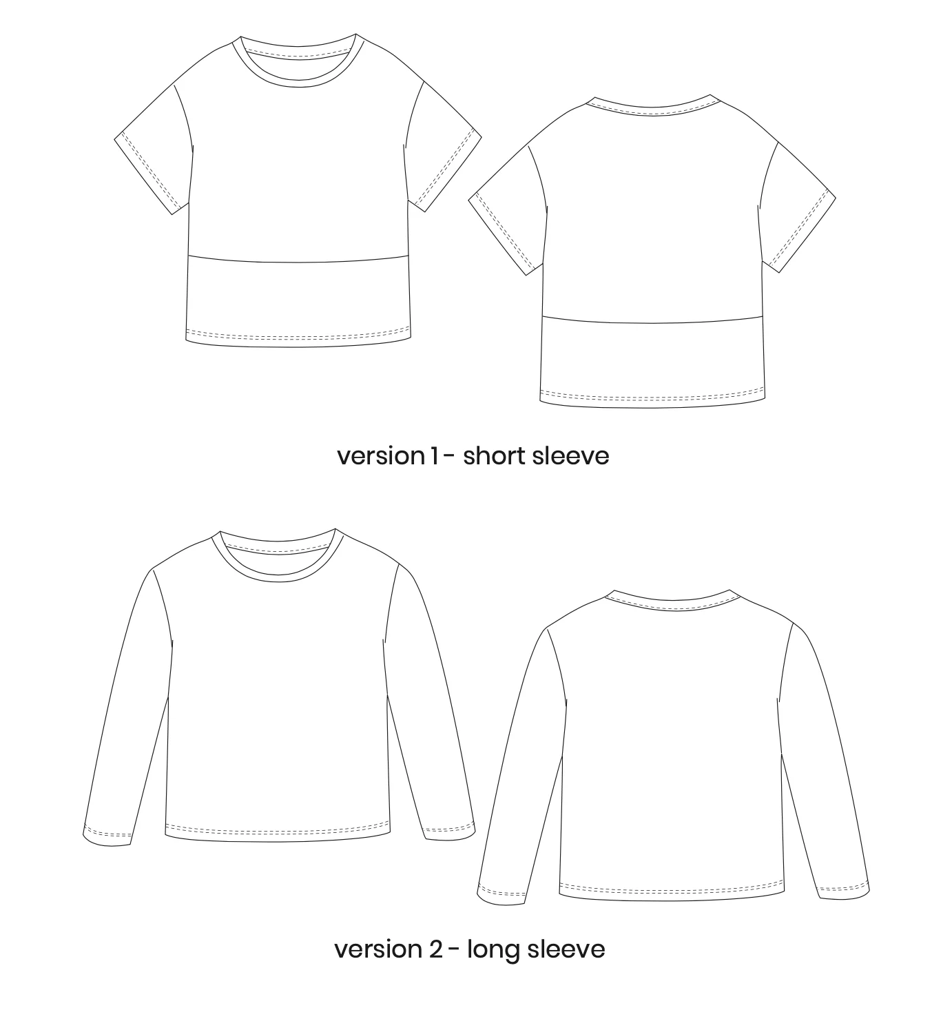 Pattern Paper Scissors Lux Tee - Image 6