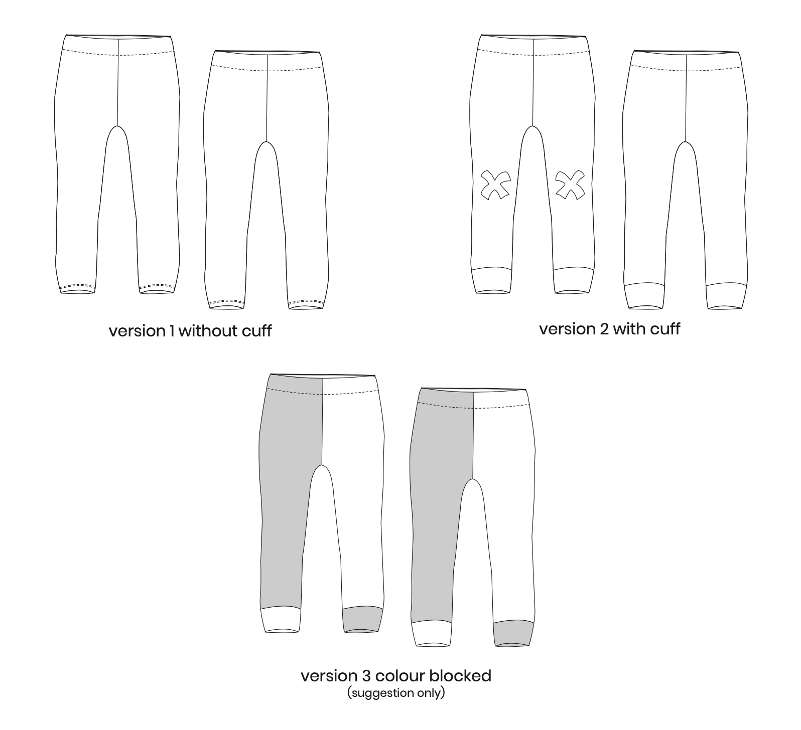 Pattern Paper Scissors Scout Legging - Image 8