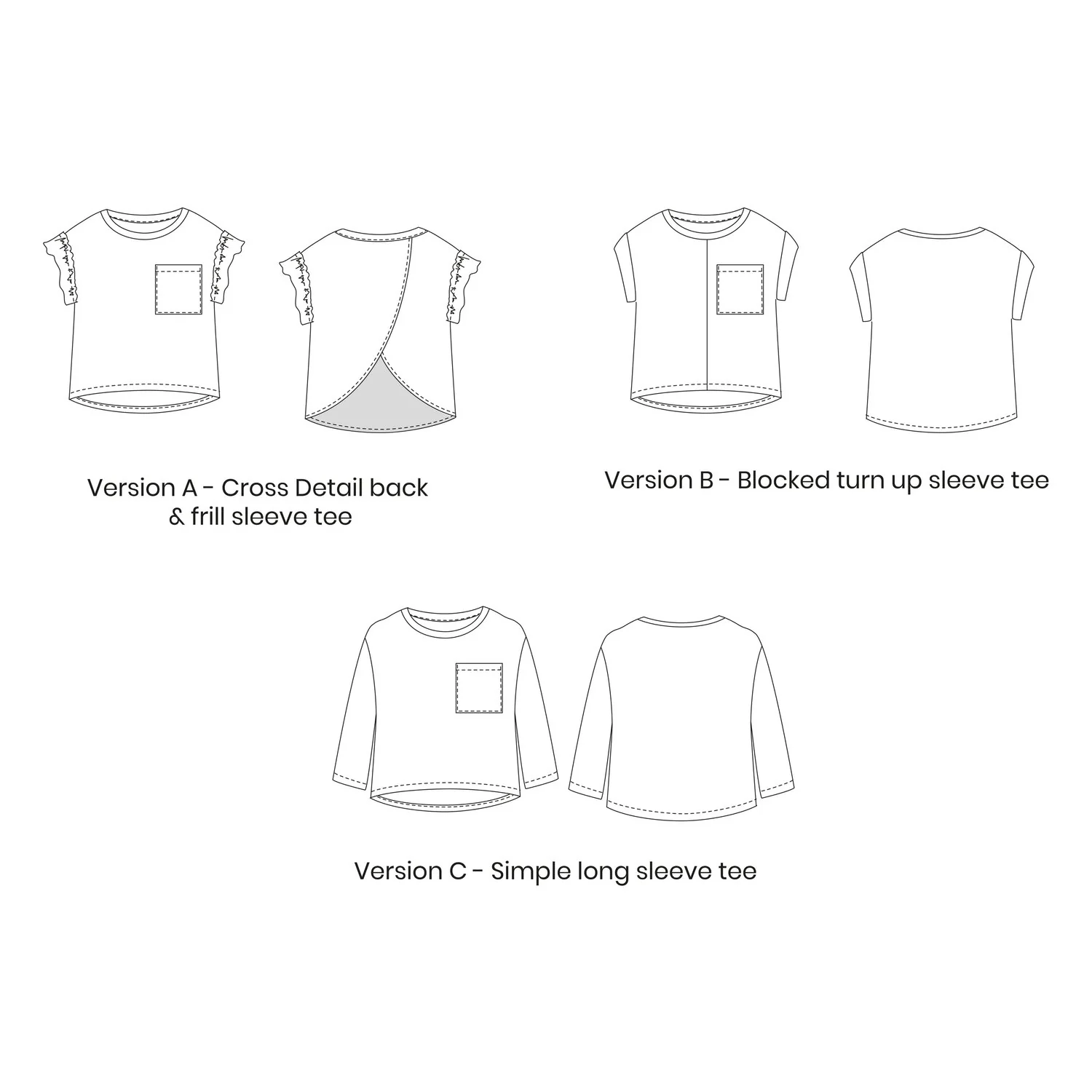 Pattern Paper Scissors Sydney Tee - Image 8