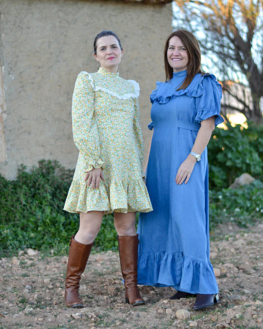Pauline Alice Sorolla Dress and Blouse