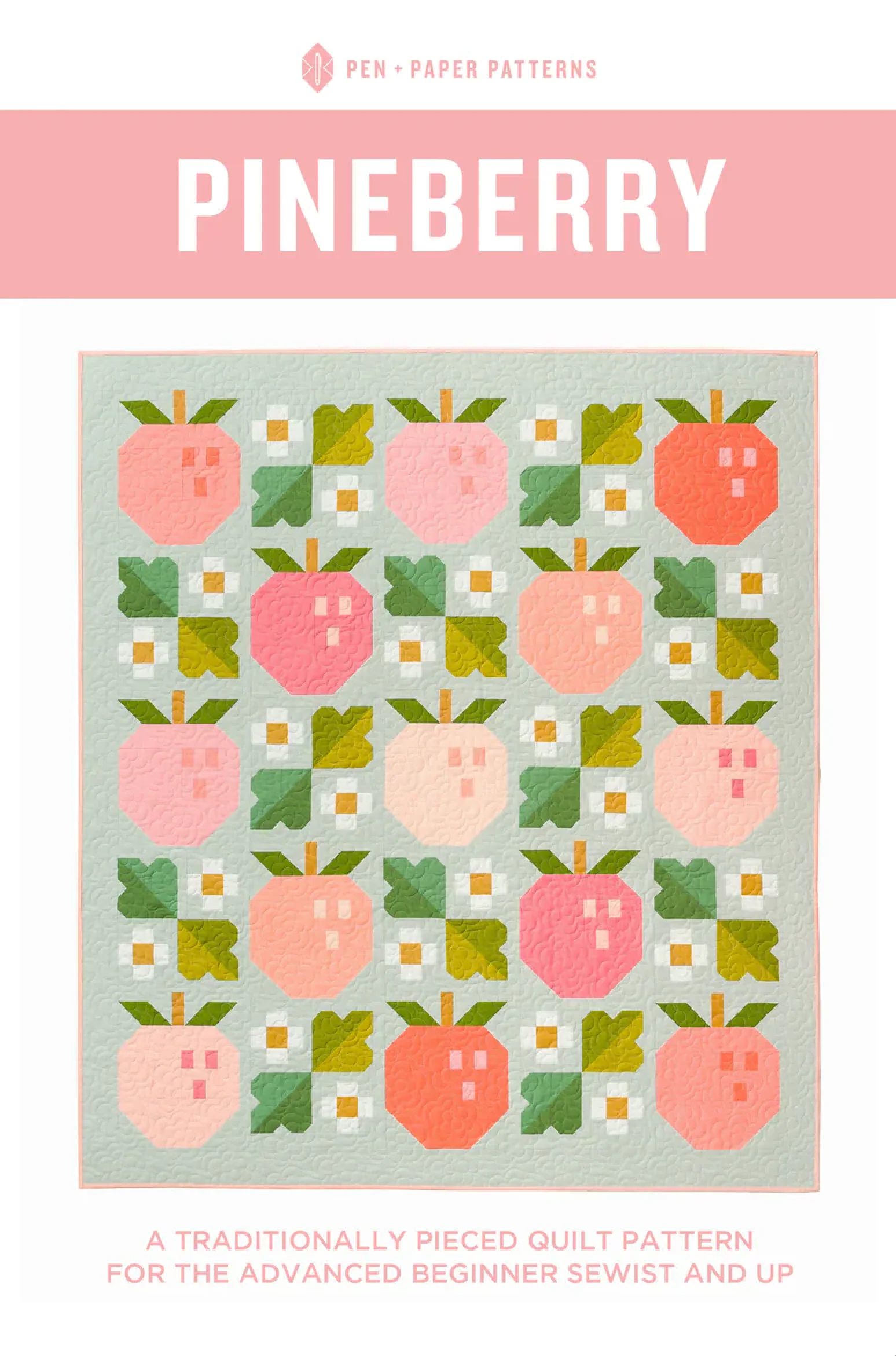 Pen and Paper Patterns Pineberry Quilt - Image 6