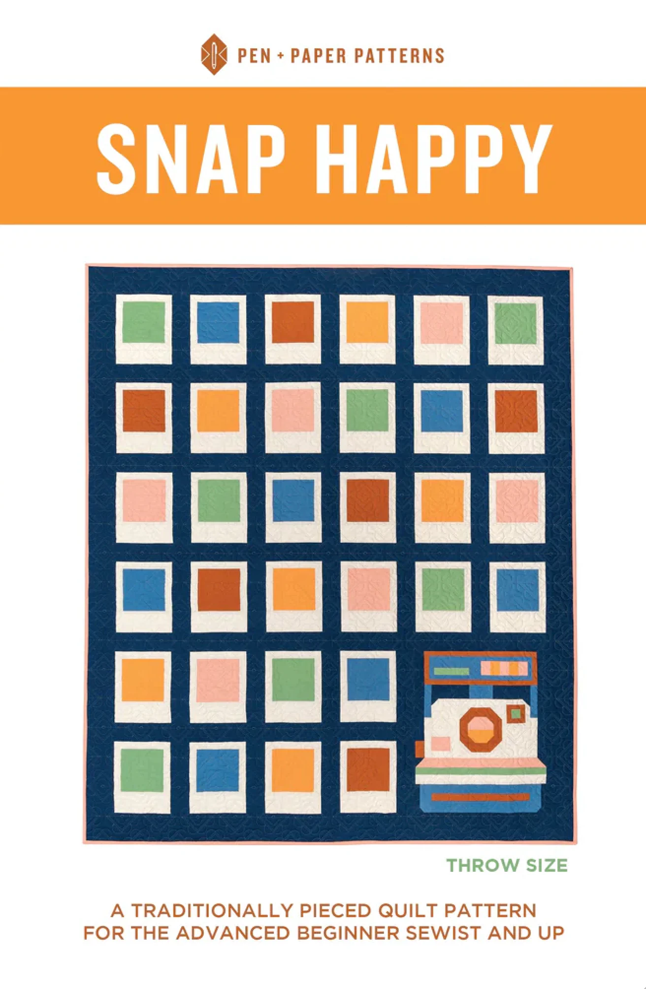 Pen and Paper Patterns Snap Happy Quilt - Image 7