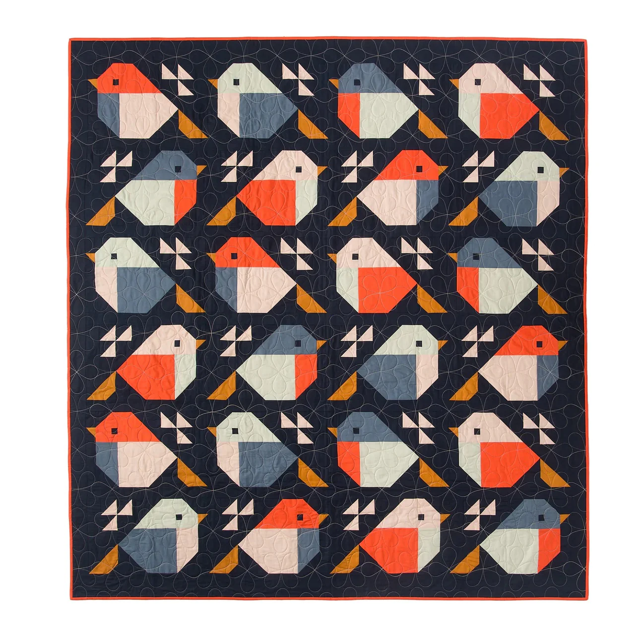 Pen and Paper Patterns Sparrows Quilt