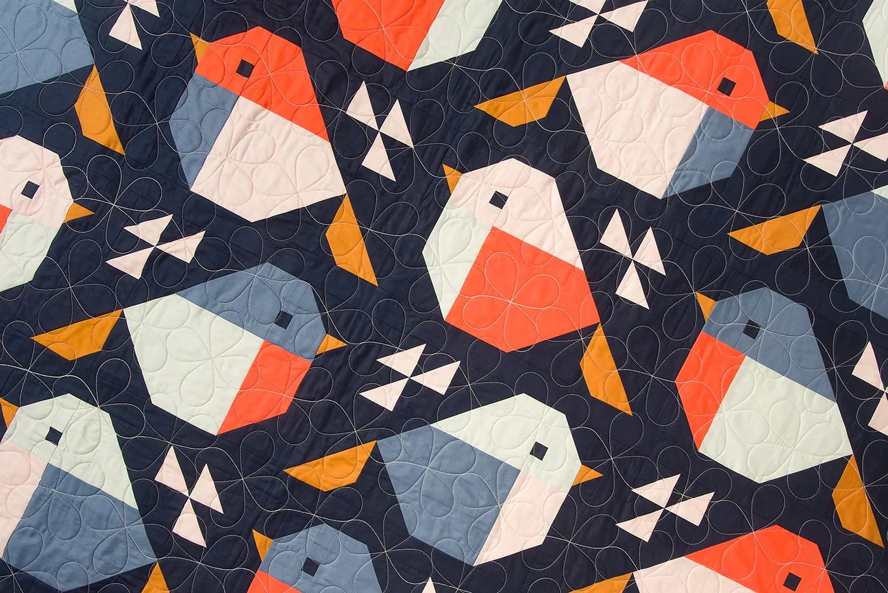 Pen and Paper Patterns Sparrows Quilt - Image 2