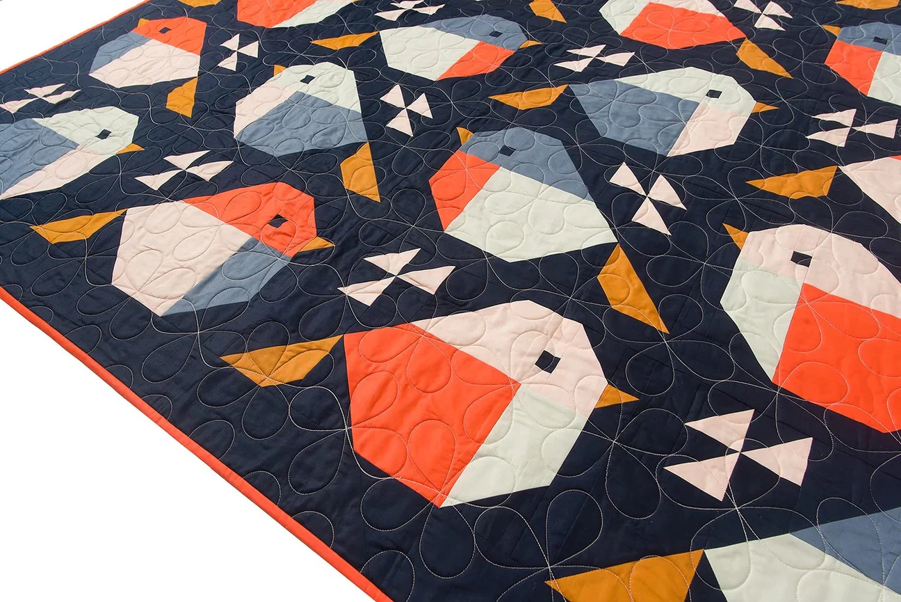 Pen and Paper Patterns Sparrows Quilt - Image 3