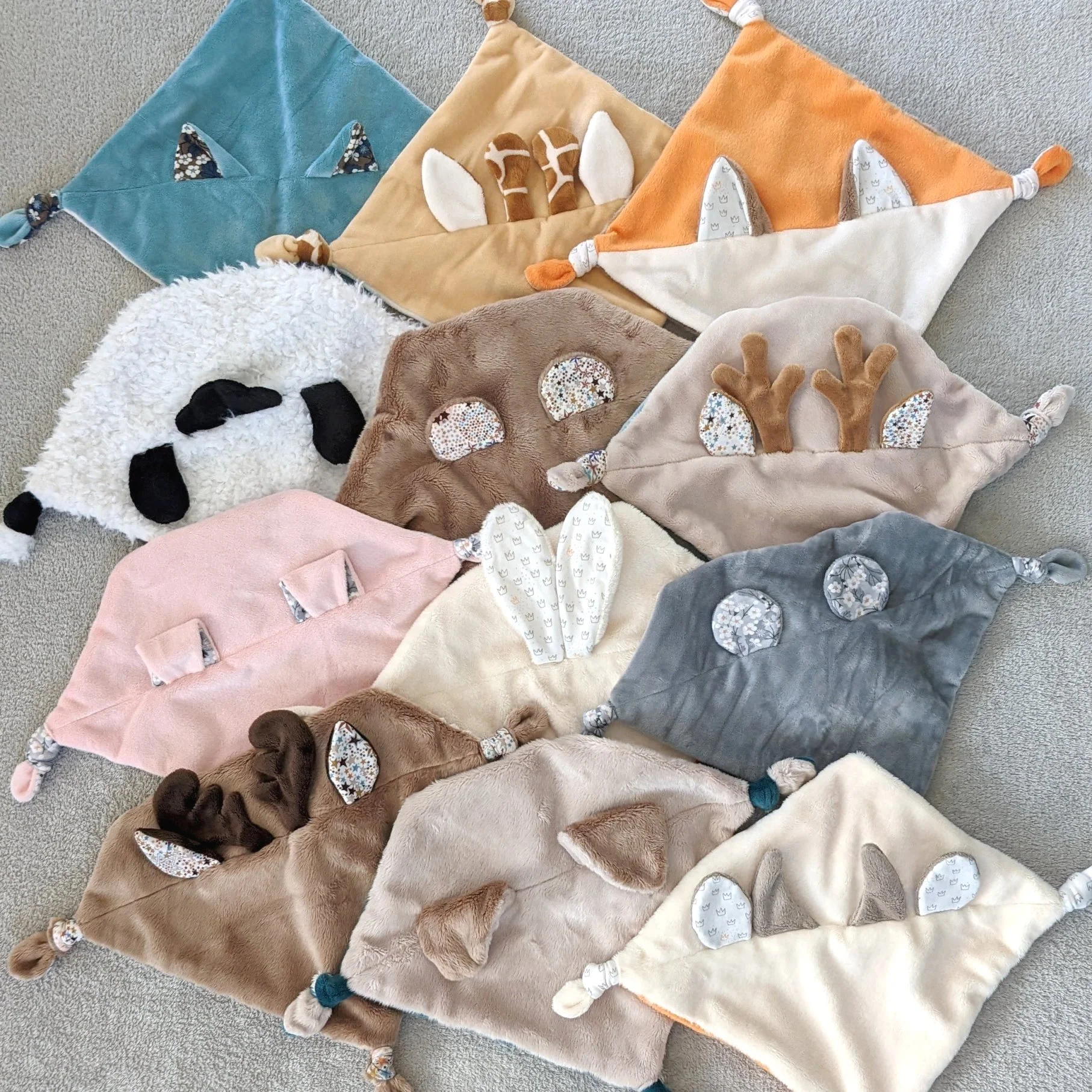 Petits D'om Bunny Lovey Baby Comforter PDF - Image 11