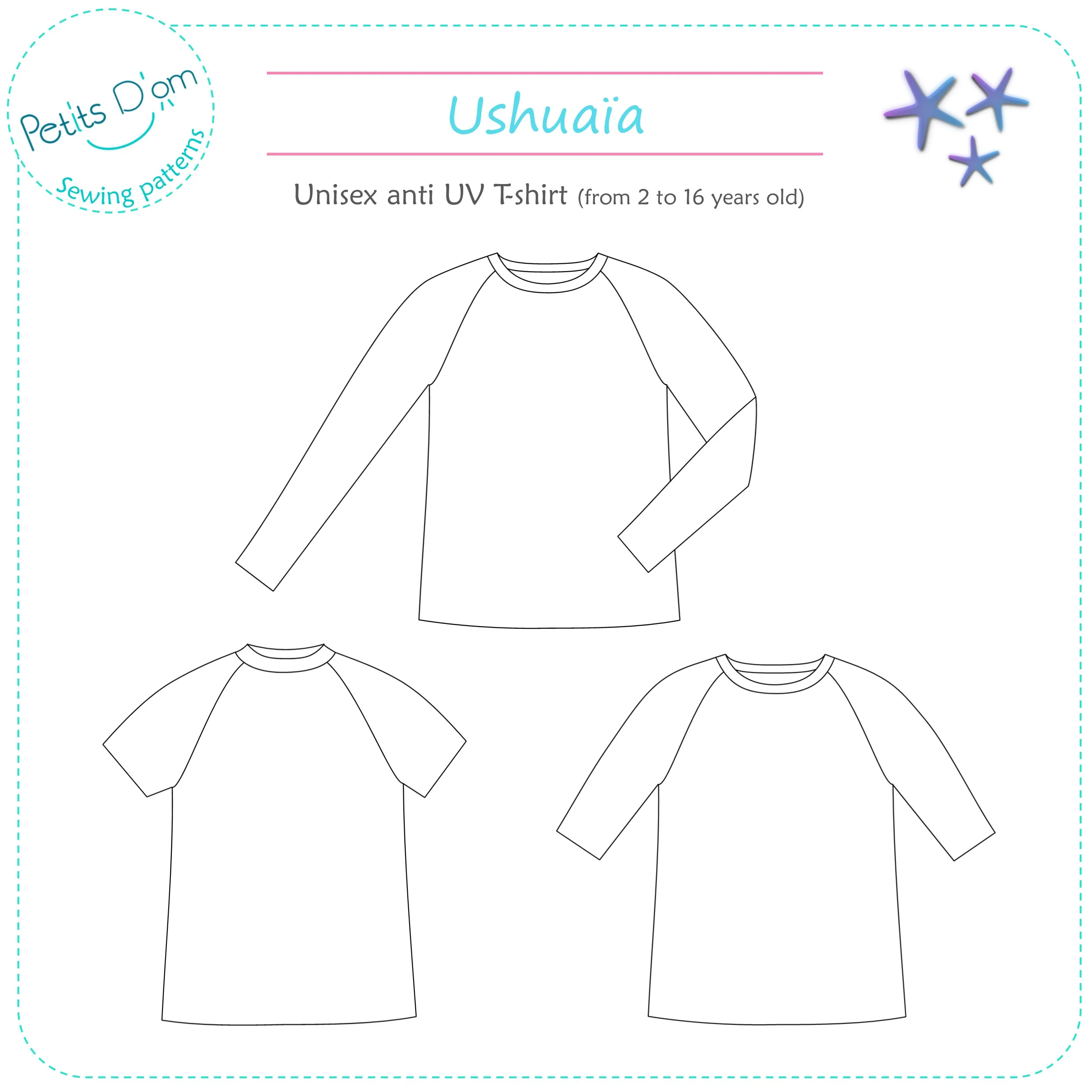 Petits D'om Ushuaïa Anti-UV T-shirt - Image 13