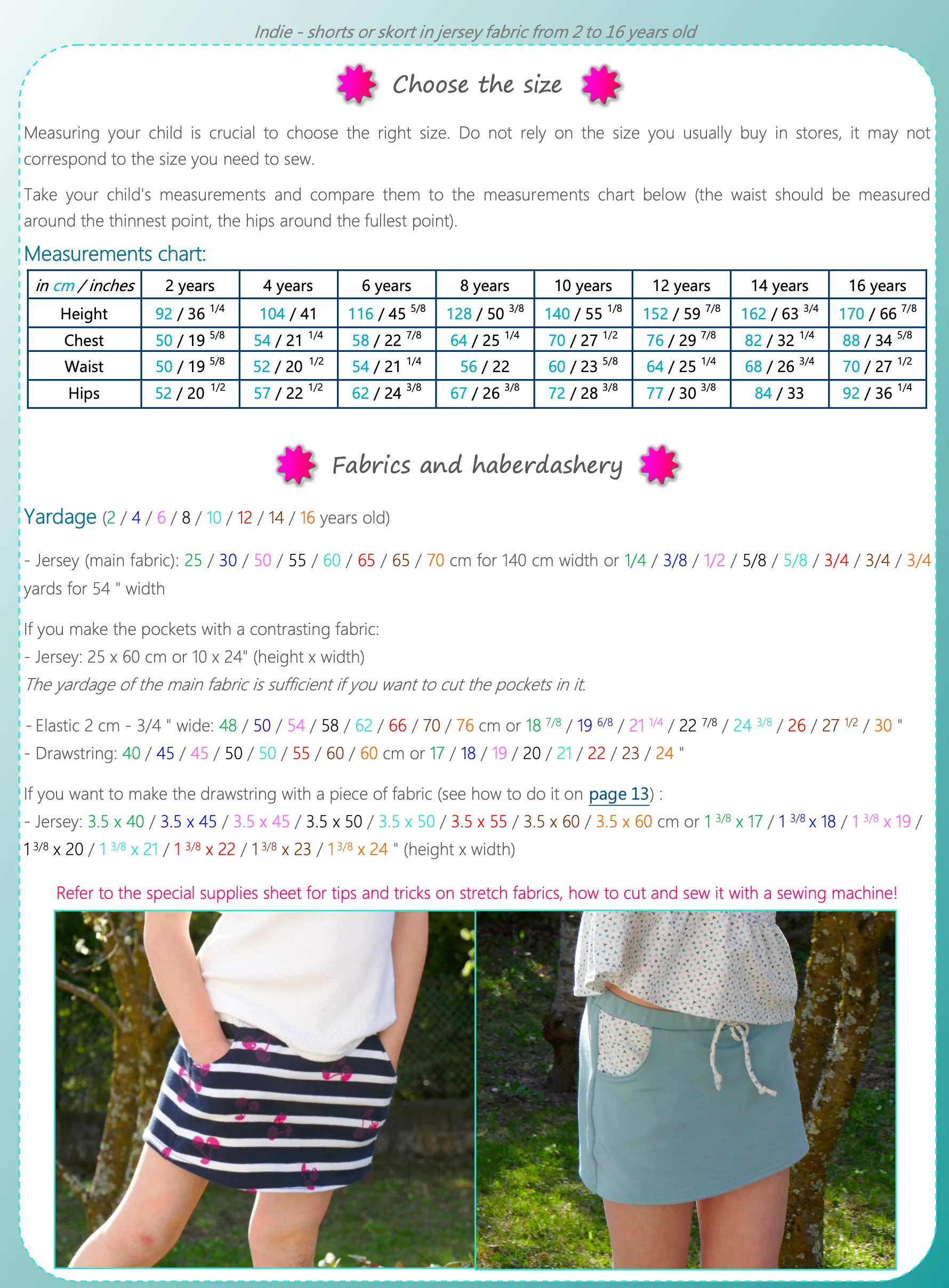 Petits D'om Indie Shorts or Skort - Image 10