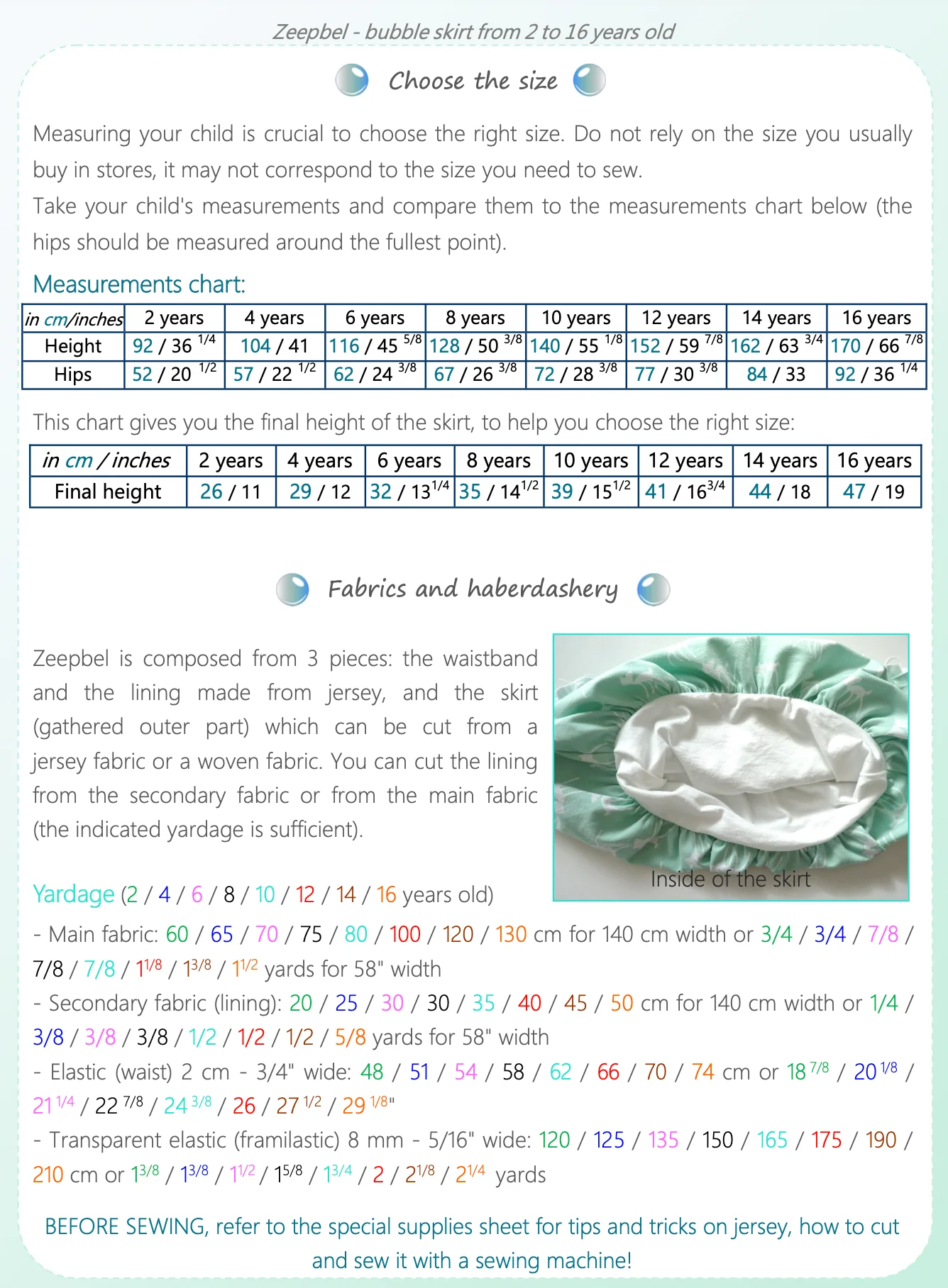 Petits D'om Zeepbel Bubble Skirt - Image 12