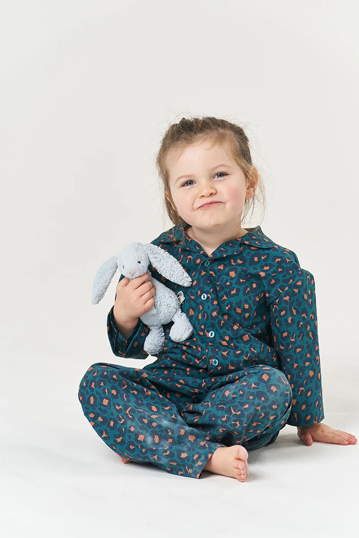 Poppy & Jazz Baby/Child Pomegranate Pyjamas - Image 4