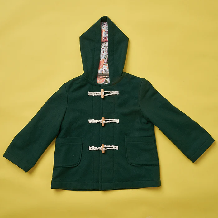 Poppy & Jazz Baby/Child Walnut Duffle Coat - Image 4