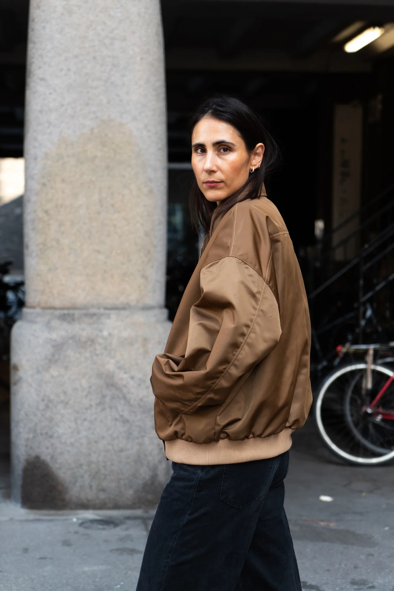 Puff and Pencil Bomber Jacket - Image 4