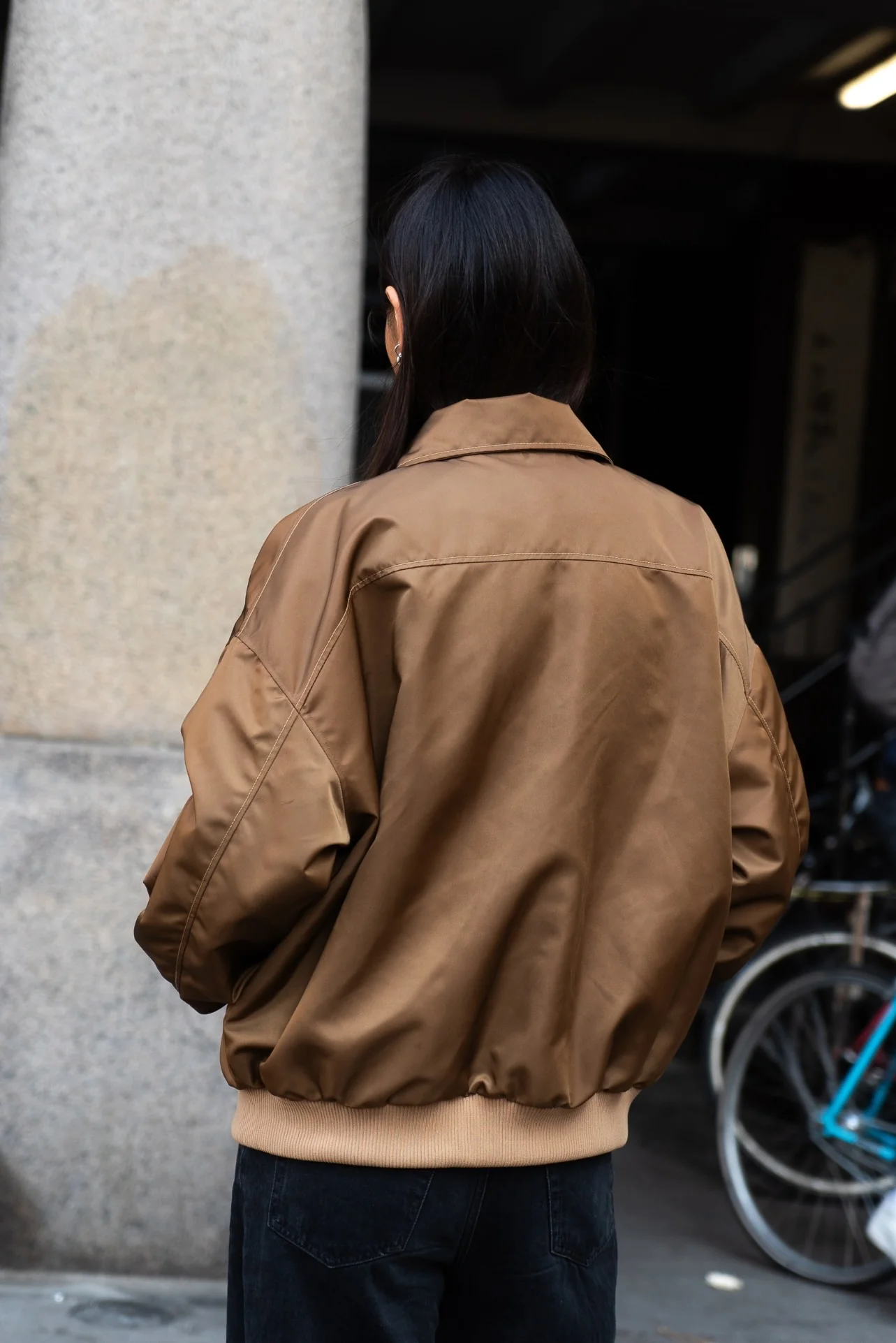 Puff and Pencil Bomber Jacket - Image 5