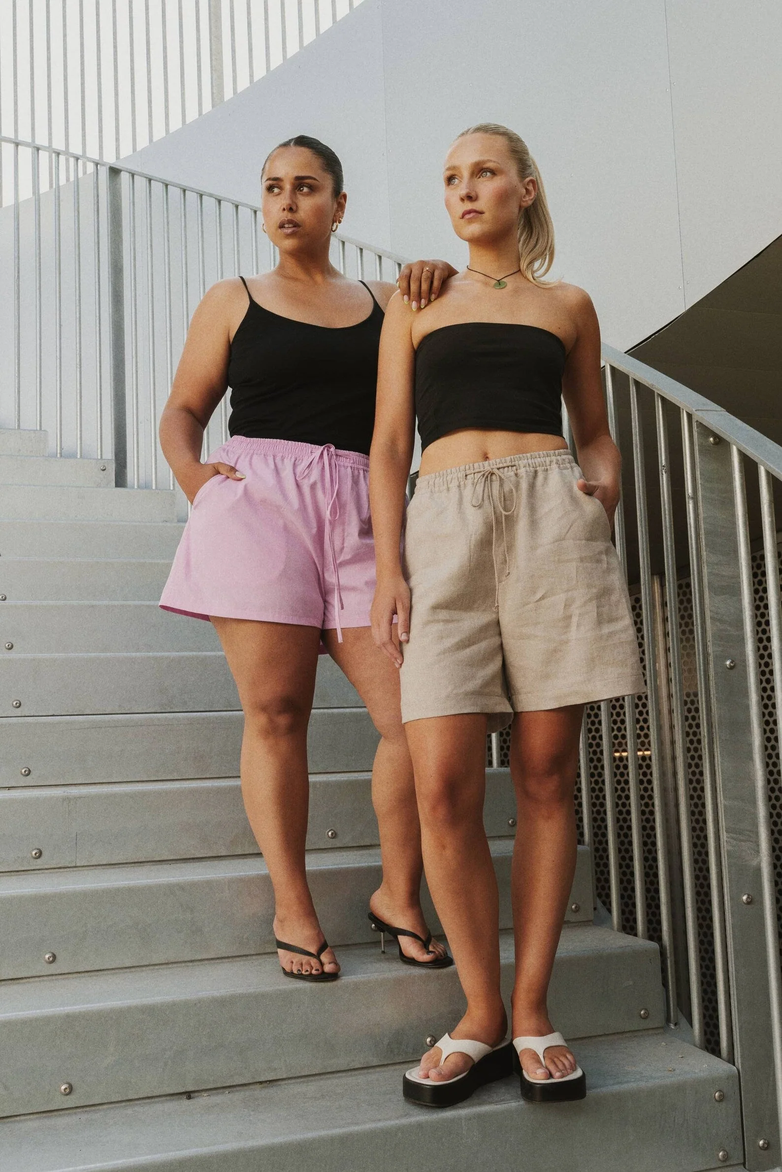 Puff and Pencil Breezy Shorts - Printed copy shop (+£7.00)