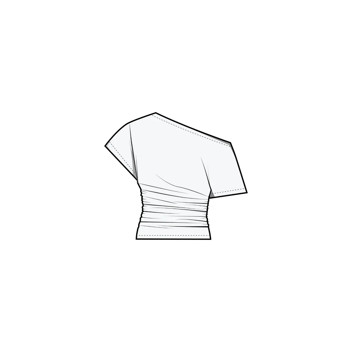 Puff and Pencil Drop Top - Image 7