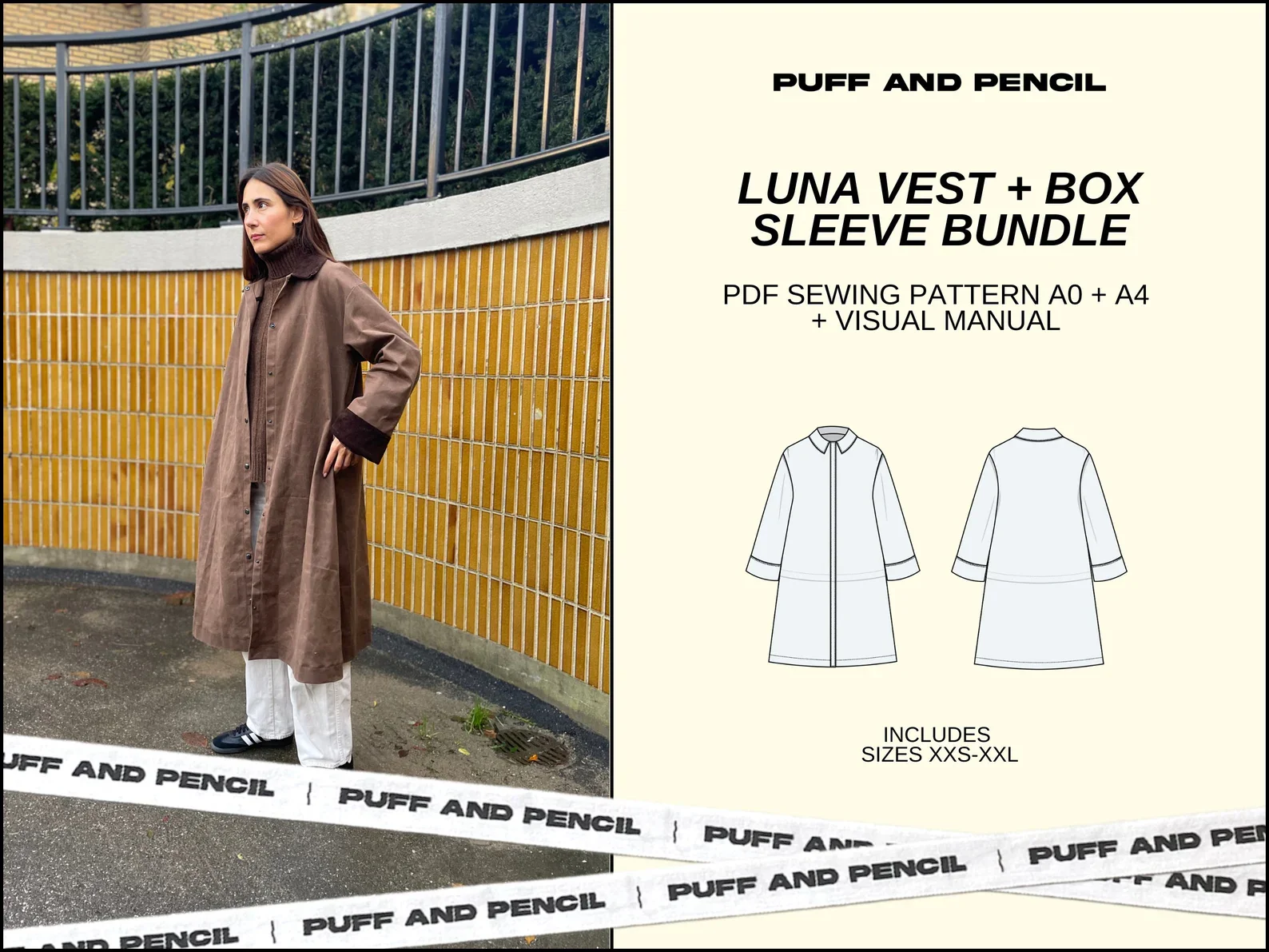 Puff and Pencil Luna Vest & Box Sleeve - Image 8