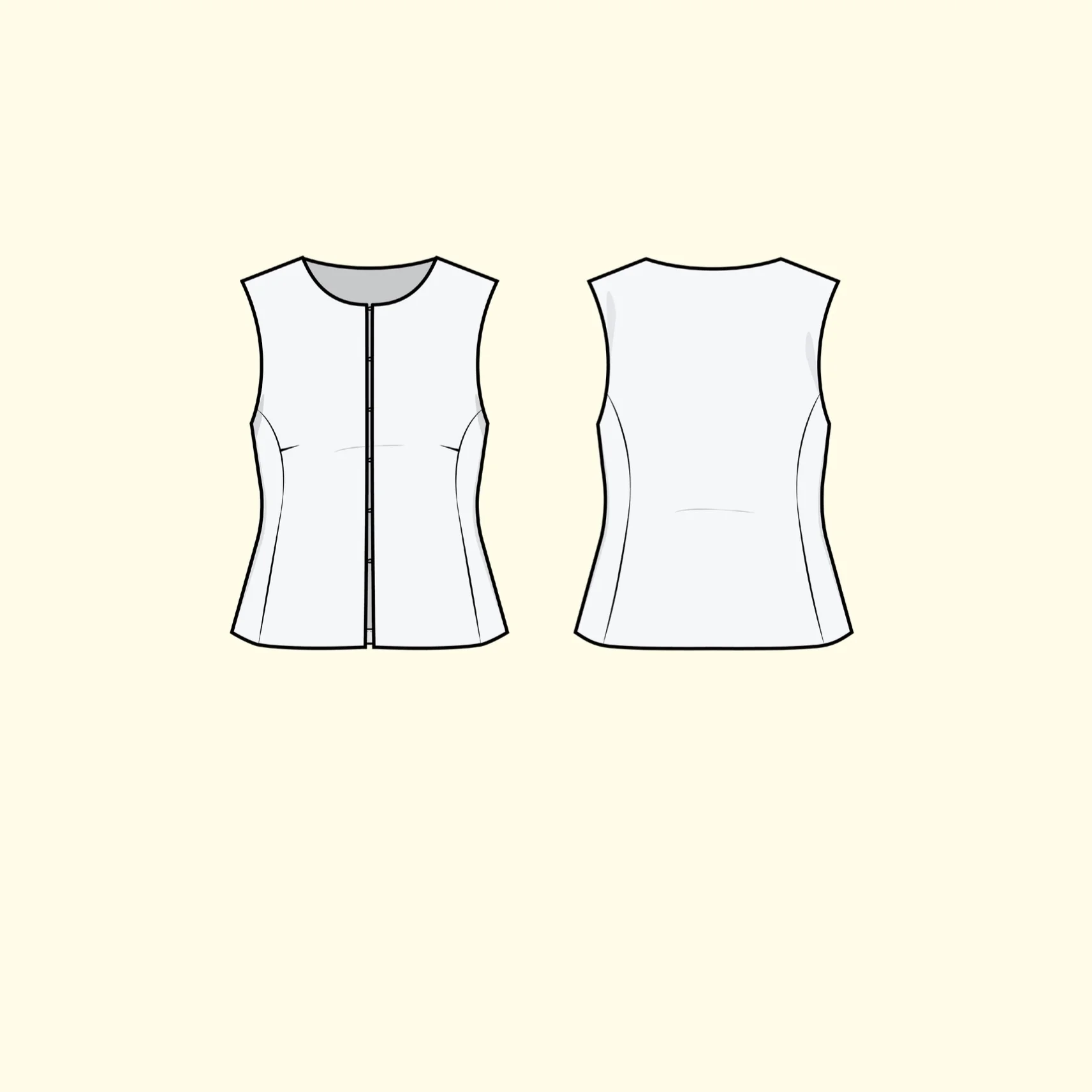 Puff and Pencil Silhouette Blouse & Trumpet Sleeve - Image 7