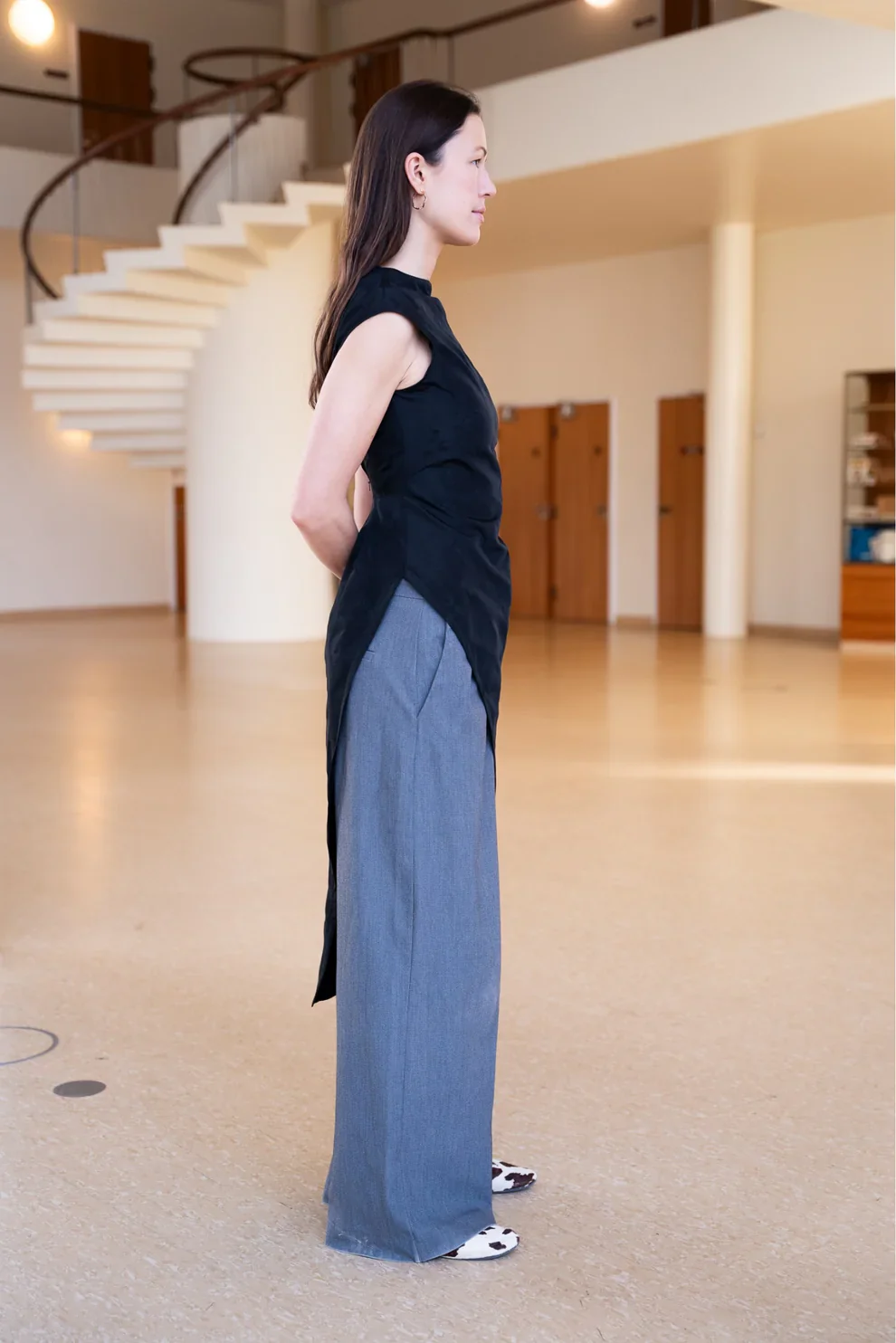 Puff and Pencil Slash Dress & Cap Sleeve - Image 2