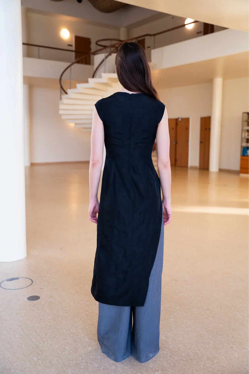 Puff and Pencil Slash Dress & Cap Sleeve - Image 3