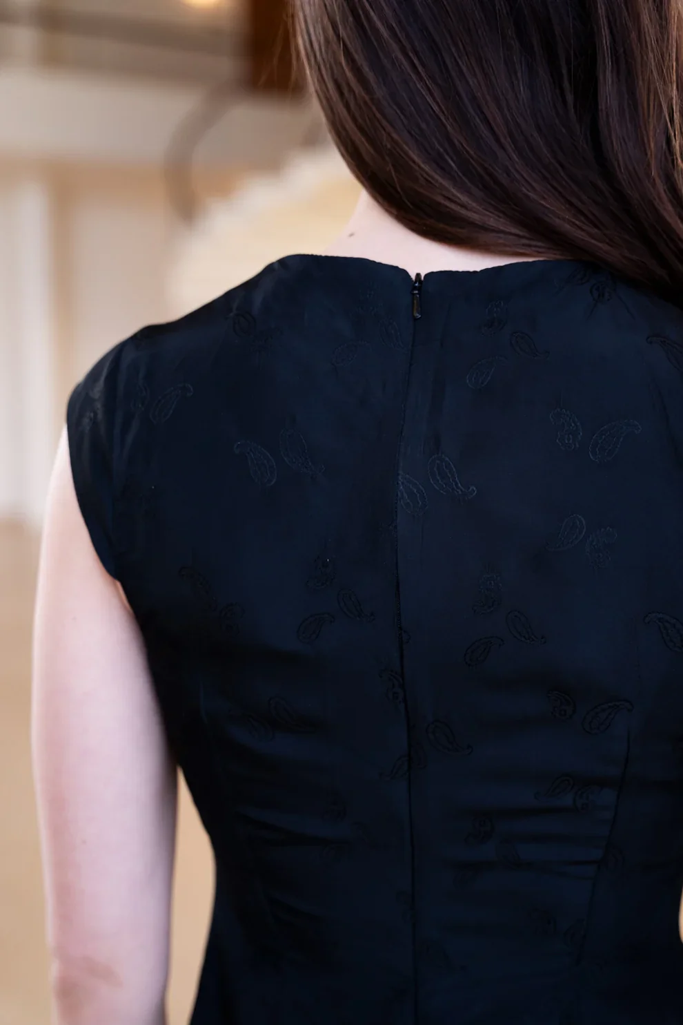 Puff and Pencil Slash Dress & Cap Sleeve - Image 4