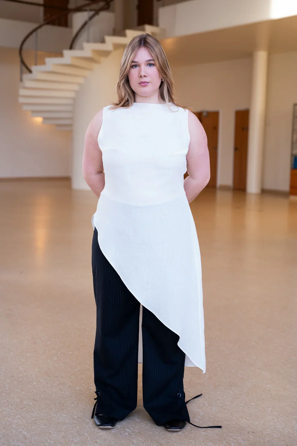 Puff and Pencil Slash Dress & Cap Sleeve - Image 6