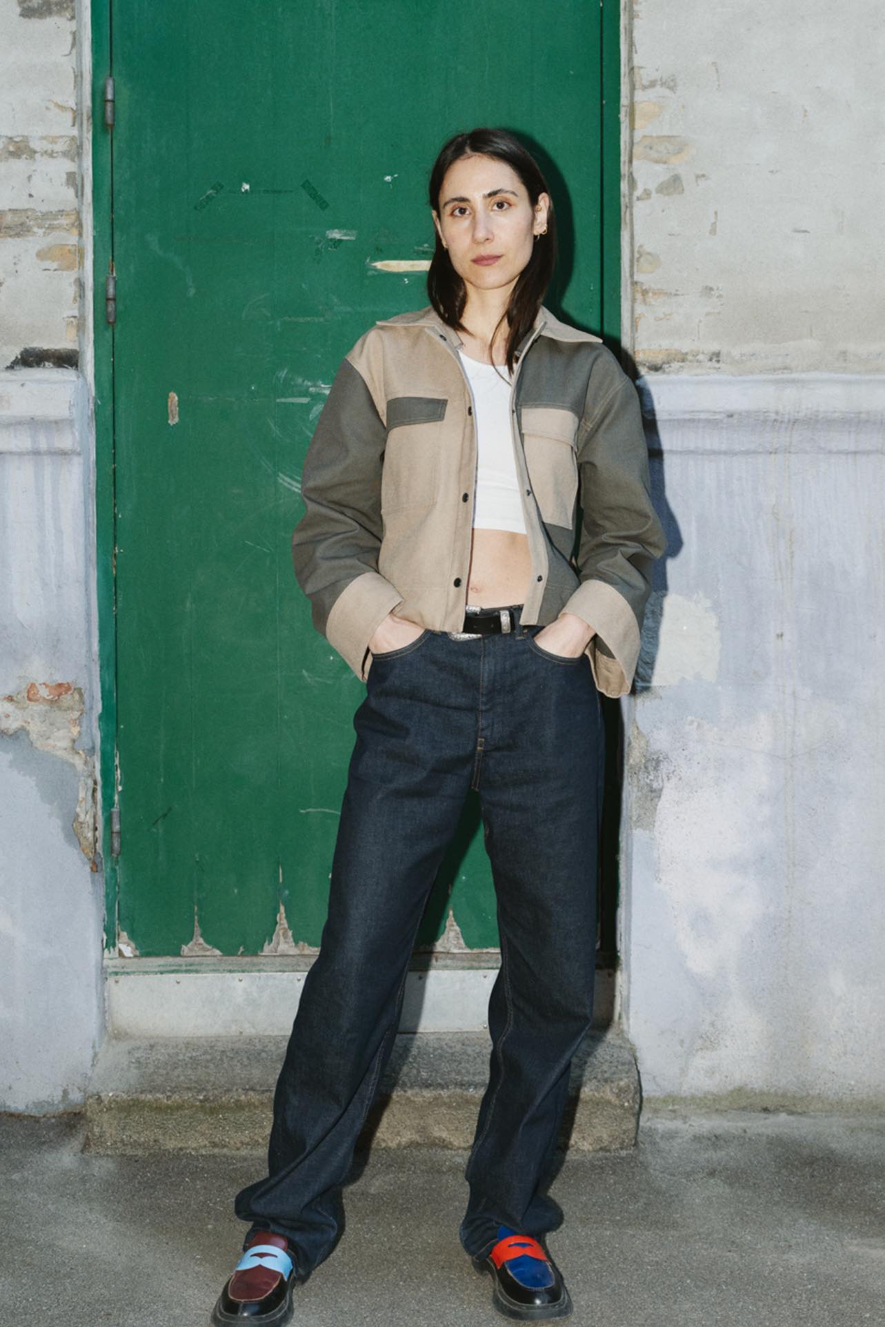 Puff and Pencil Topstitch Vest & Box Sleeve - Printed copy shop (+£7.00)