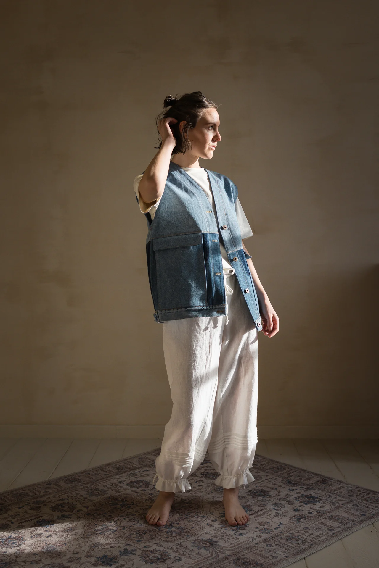 Ready to Sew Hendrix Sleeveless Jacket - Image 2