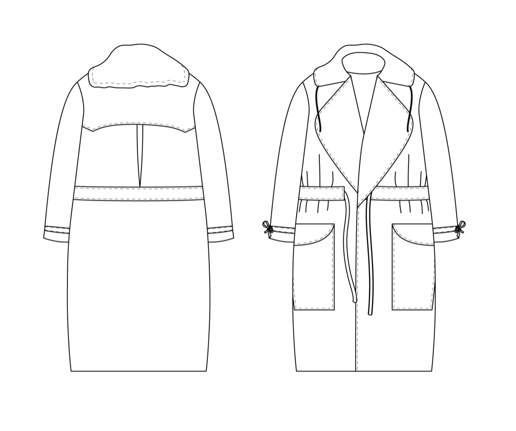 Ready to Sew Jack Trench Coat - Image 19