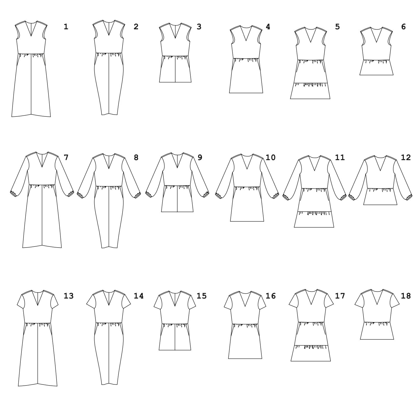 Ready to Sew Jazz Jumpsuit, Dress and Top - Image 29