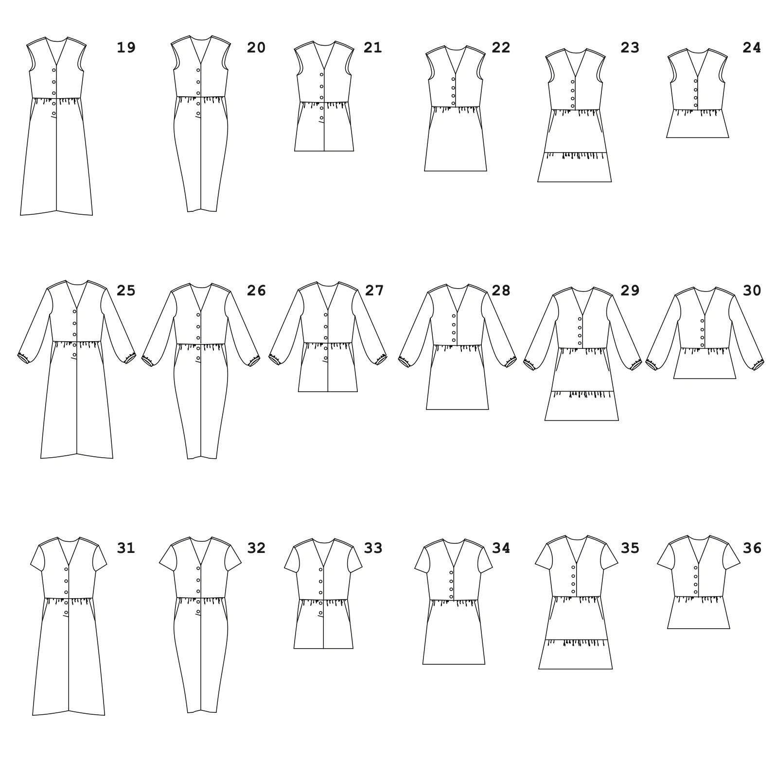 Ready to Sew Jazz Jumpsuit, Dress and Top - Image 30