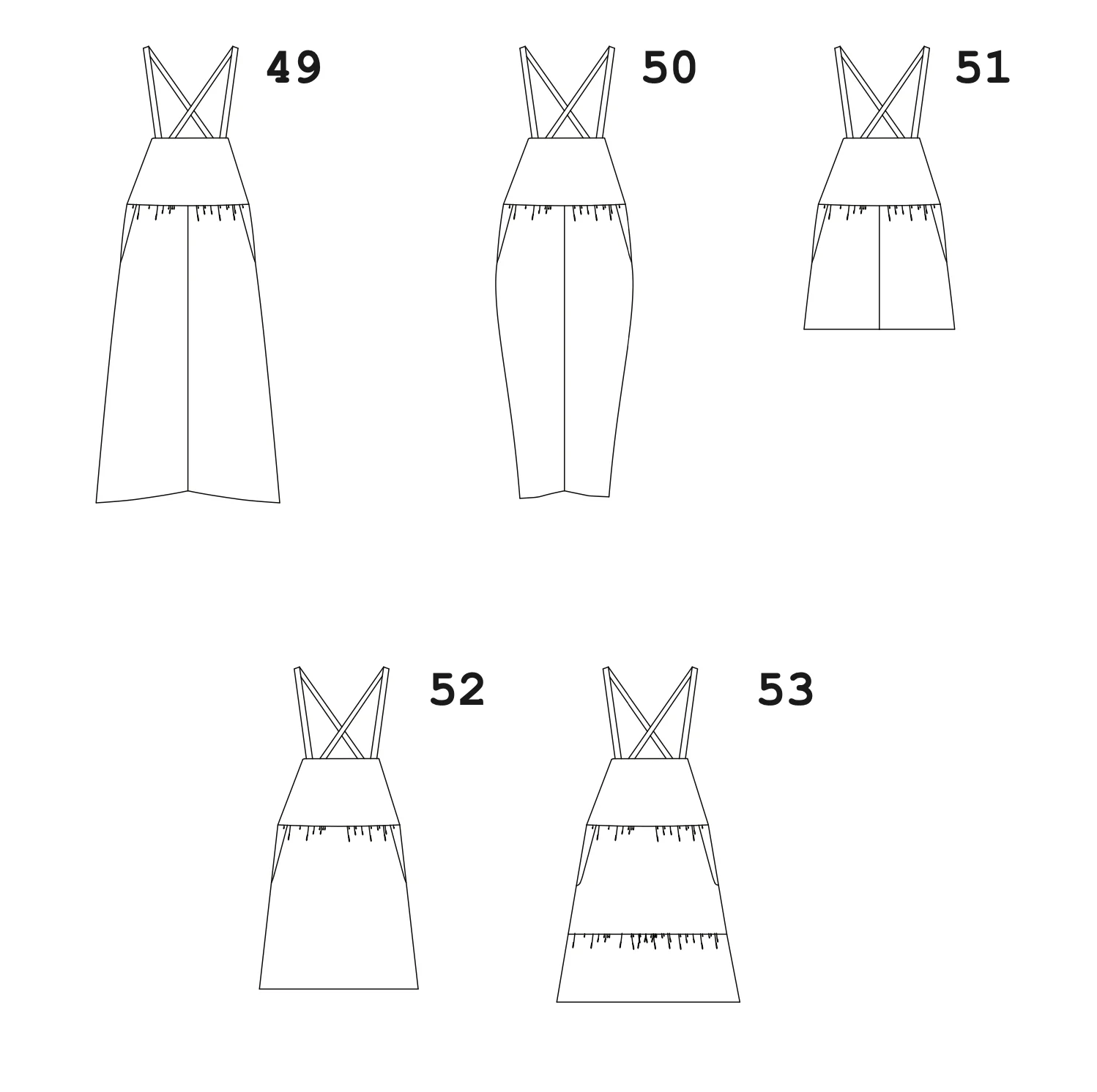 Ready to Sew Jazz Jumpsuit, Dress and Top - Image 33
