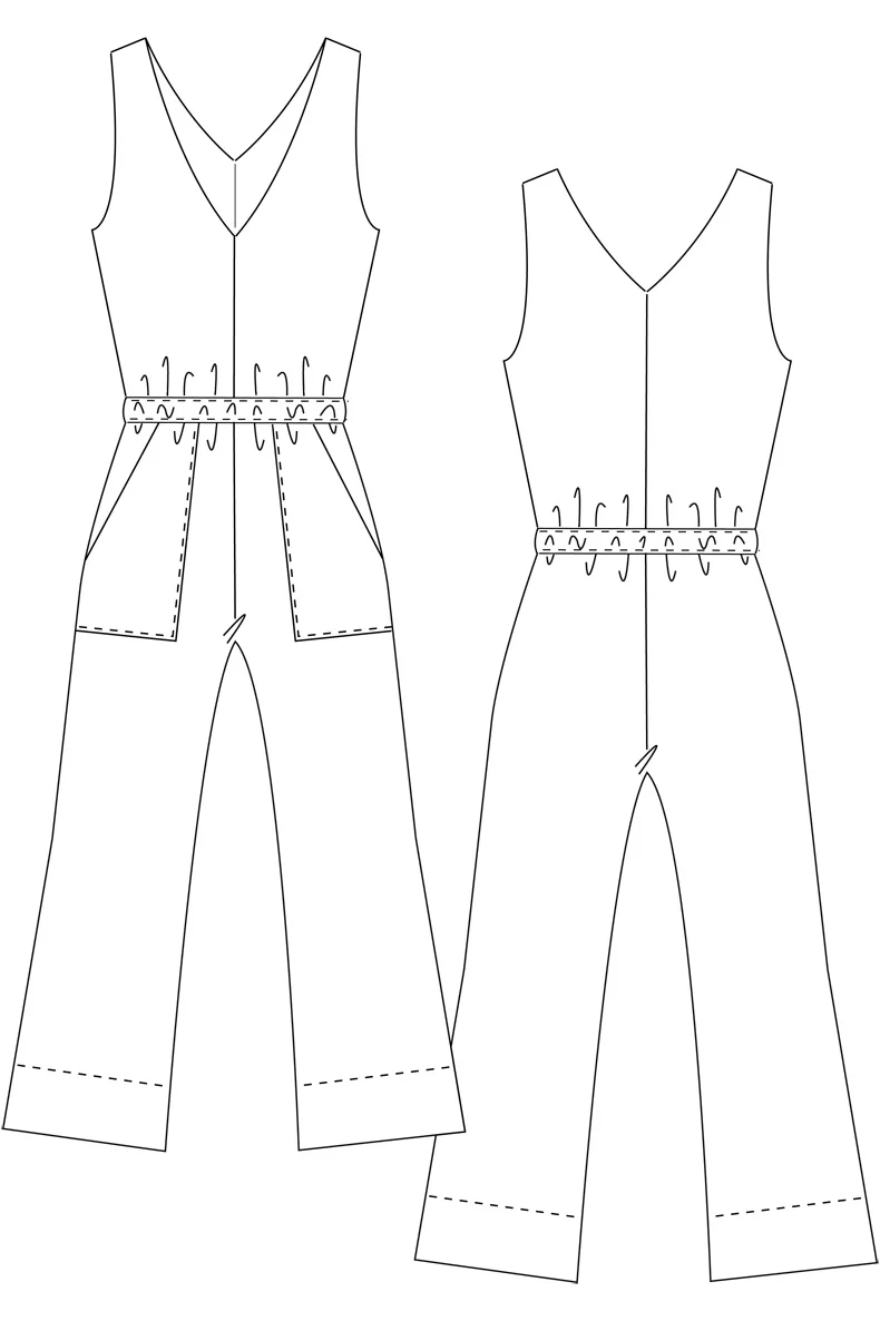 Schnittchen Patterns Carla Jumpsuit - Image 7
