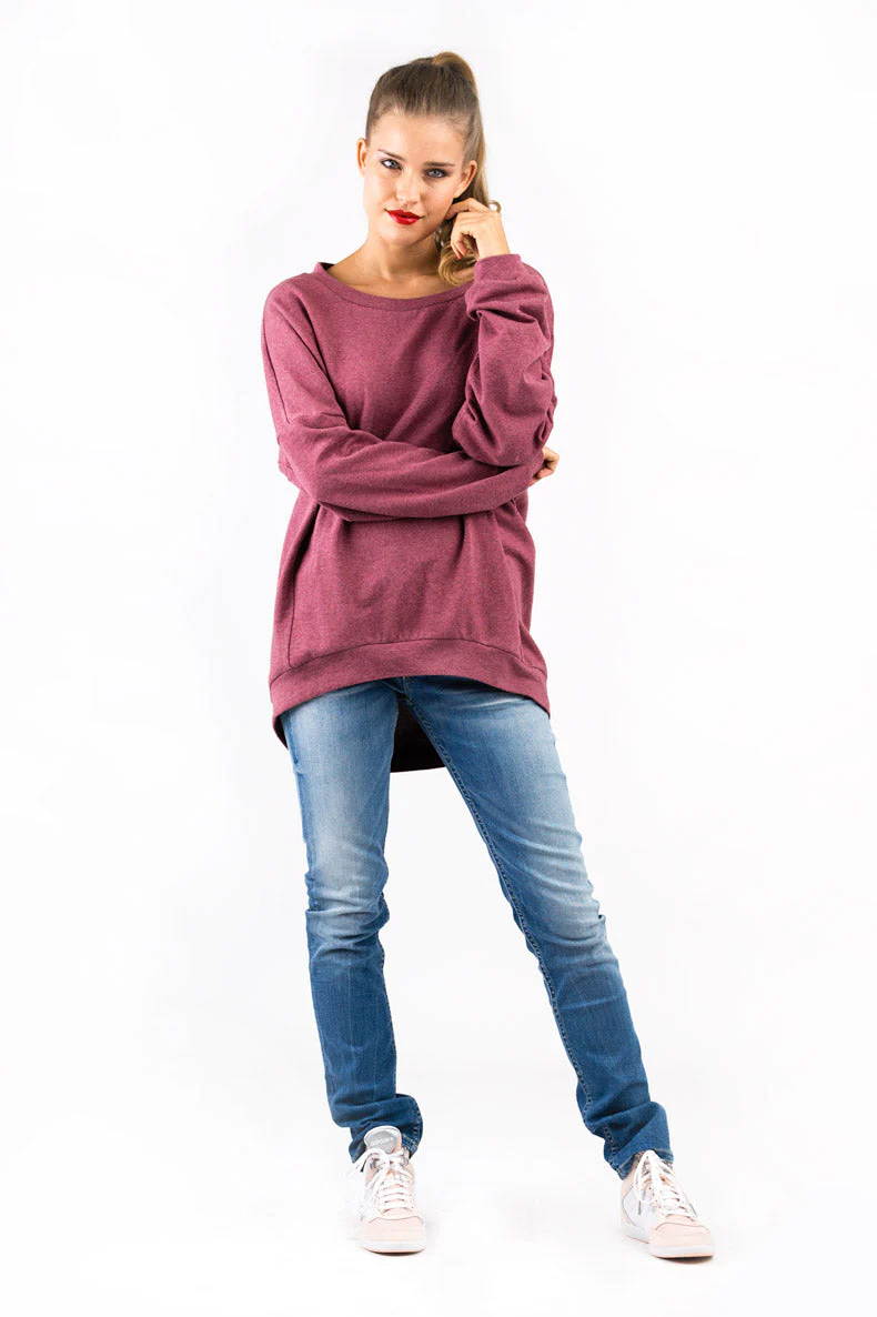 Schnittchen Patterns Catrin Sweatshirt - Printed copy shop (+£7.00)
