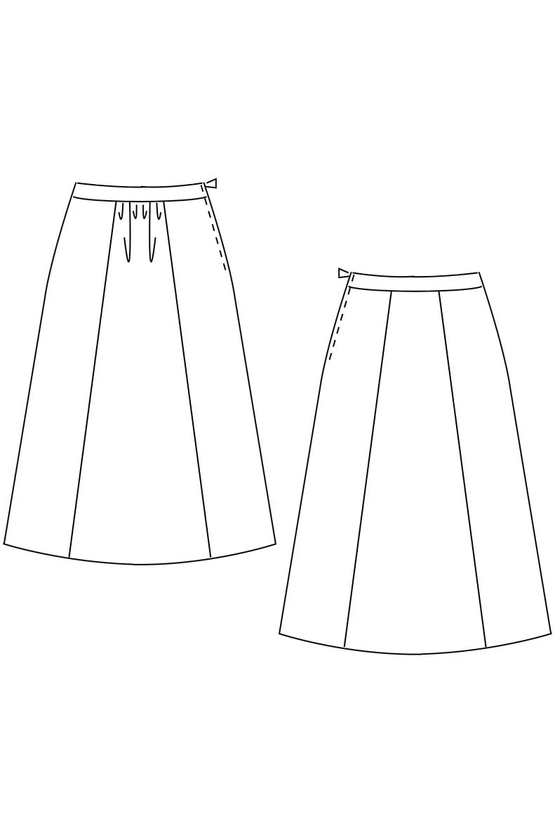 Schnittchen Patterns Mila Blouse & Swantje Skirt - Image 13