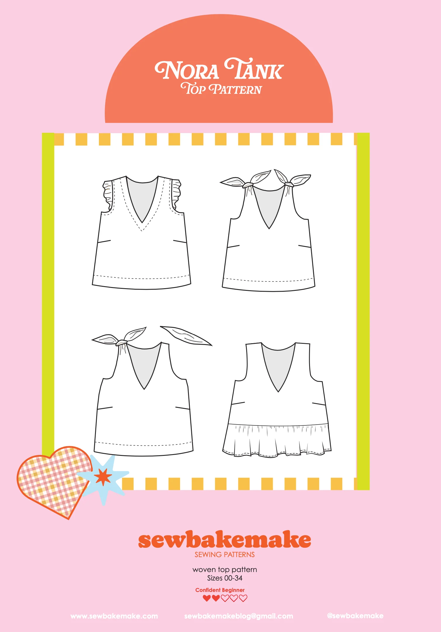 Sew Bake Make Nora Tank - Image 9