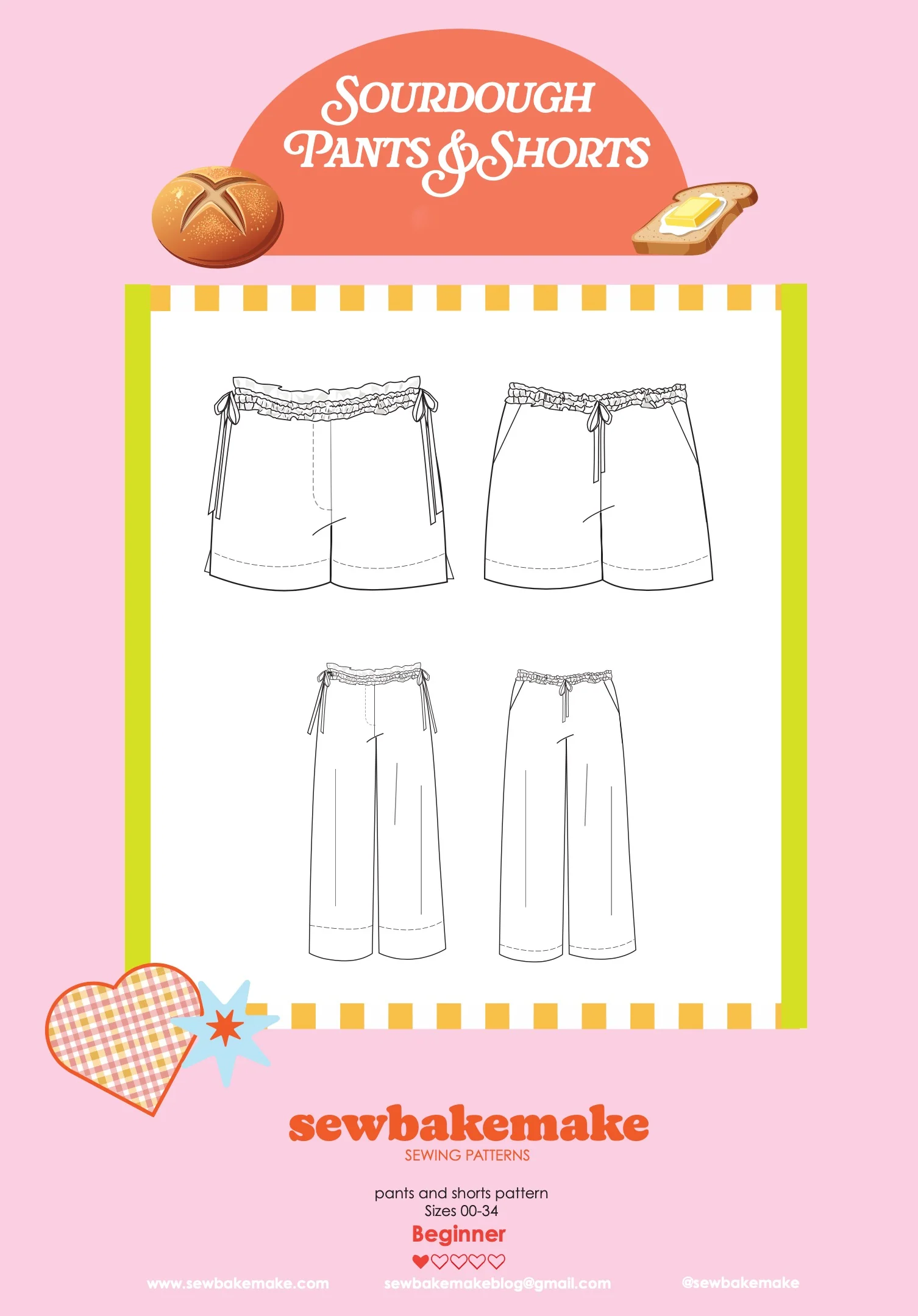 Sew Bake Make Sourdough Pants and Shorts - Image 7