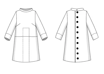 Sew Different Cassatt Dress - Image 7