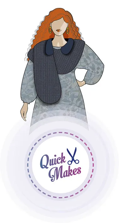 Sew Different Corvus Stole - Image 3