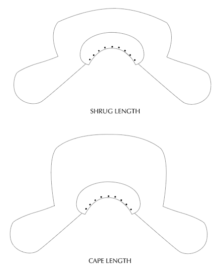 Sew Different Corvus Stole - Image 4