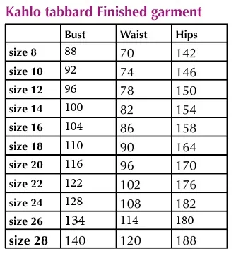 Sew Different Kahlo Tabard - Image 6