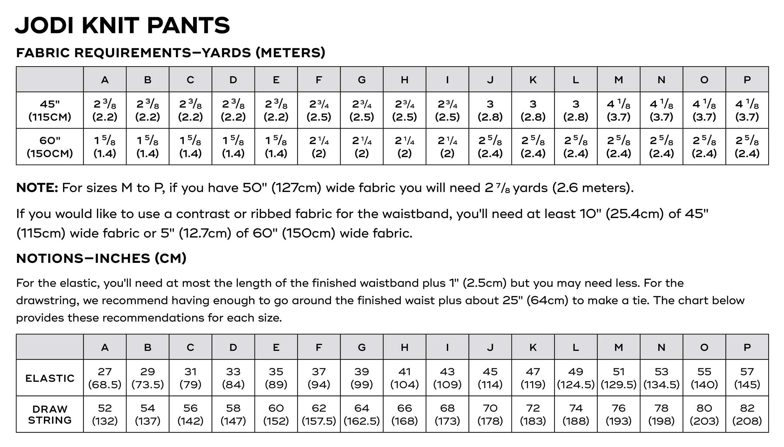 Sew DIY Jodi Knit Pants - Image 12
